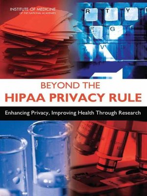 cover image of Beyond the HIPAA Privacy Rule